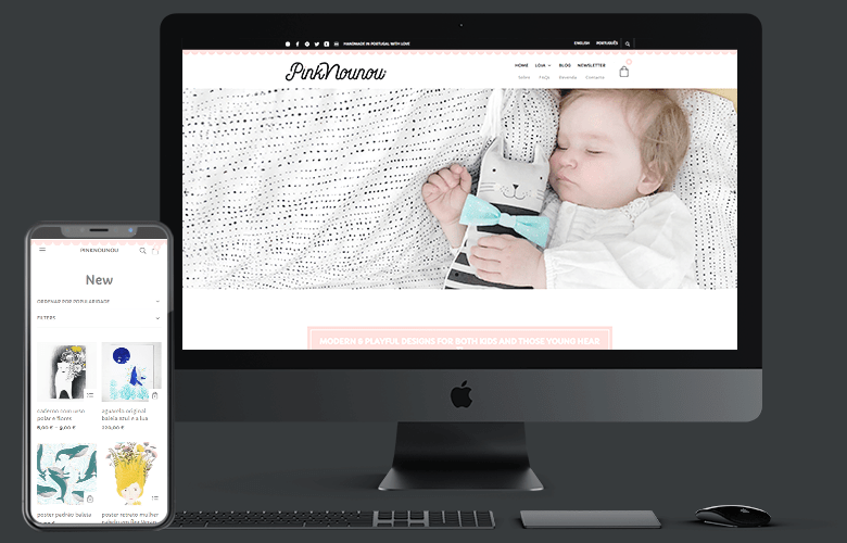 PinkNounou - Online Store