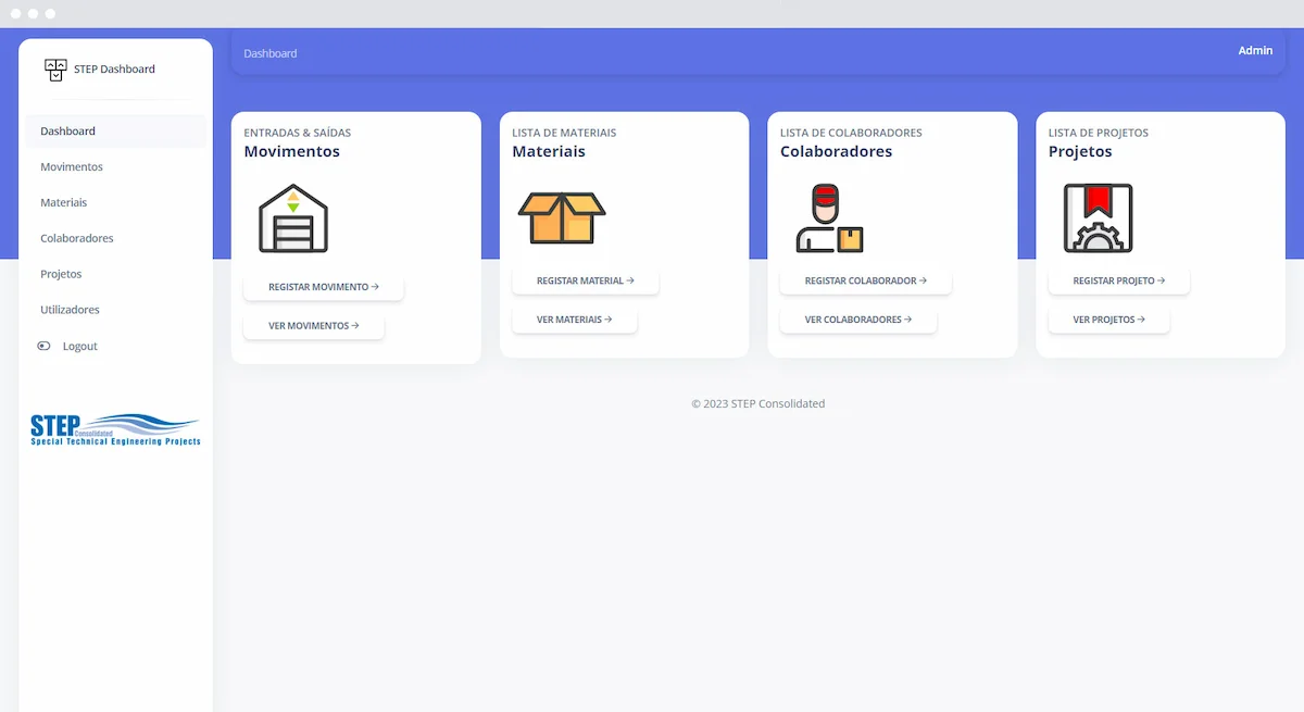 Step Business App - Warehouse and stock management
